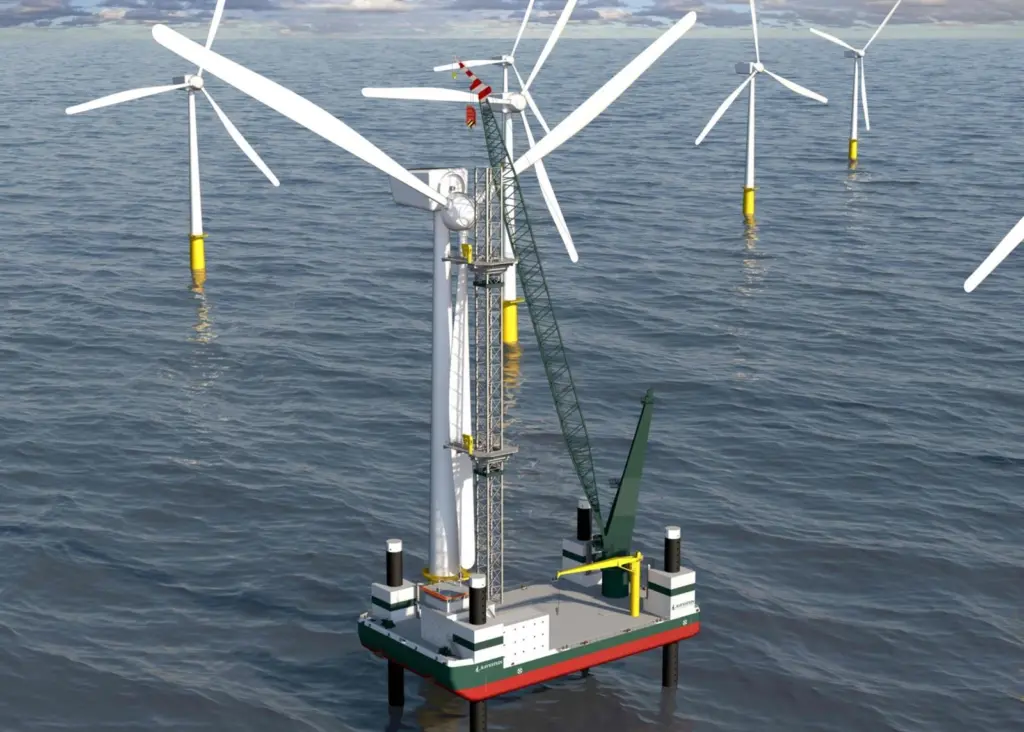 The RCP-2000M can continue working with a wind speed maximum of 25m per second and current of 1m per second