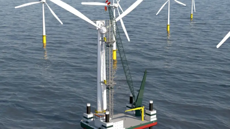 The RCP-2000M can continue working with a wind speed maximum of 25m per second and current of 1m per second