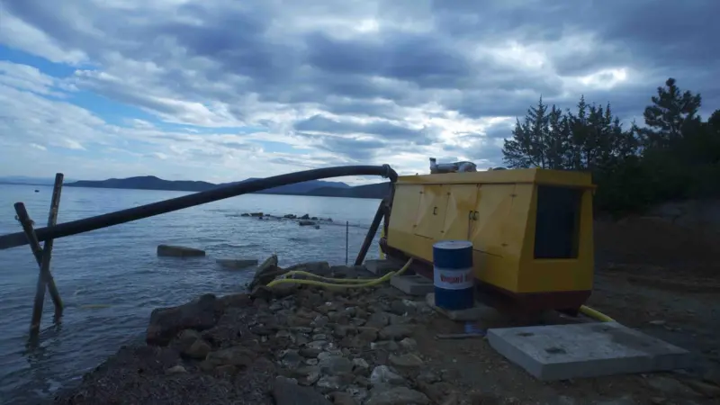 Booster stations provided by Italdraghe enabled the projects to be completed more quickly and economically