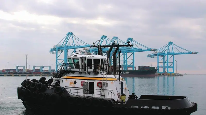 Two Cat 3512C HD engines are installed on the John Quigg