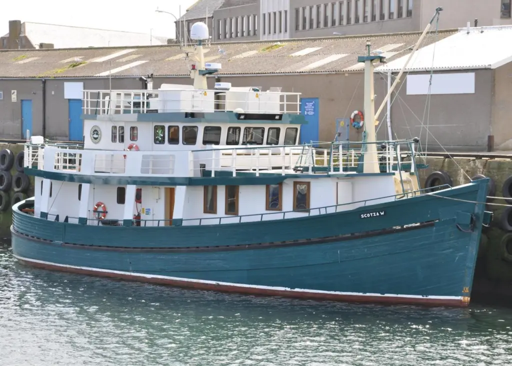 Scotia W is seen with its new upper deck