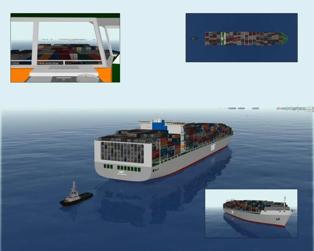 PC REMBRANDT utilises highly accurate ship models that include over 750 parameters