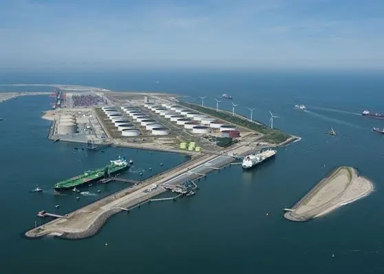 The existing Gate LNG terminal at Maasvlakte Photo: Port of Rotterdam