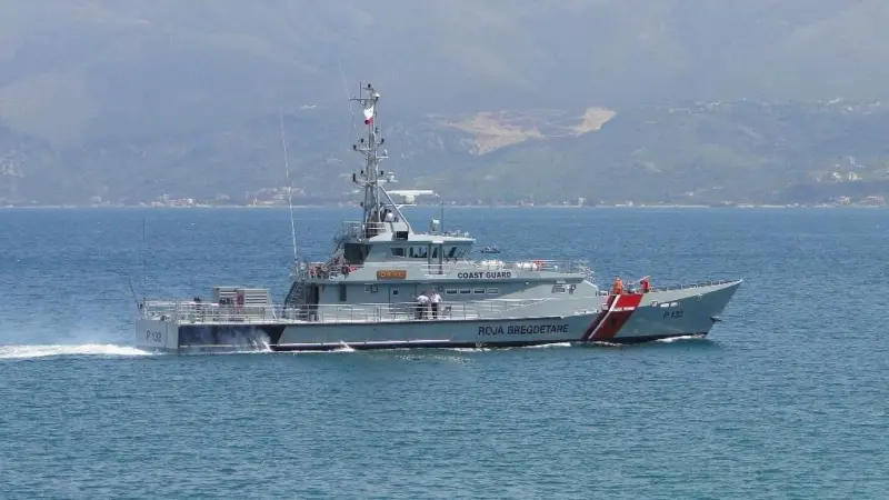 The Albanian Coastguard's new Damen Stan Patrol Vessel 4207, ‘Oriku’