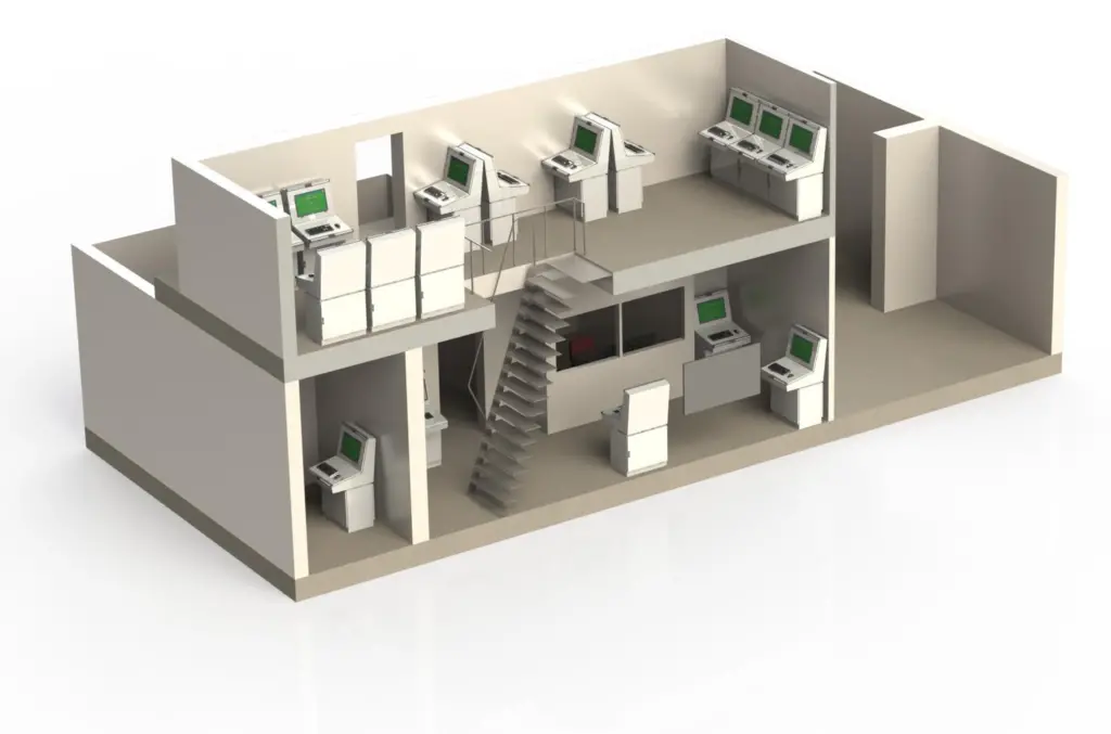 The upgraded engine room simulation facility at South Tyneside College