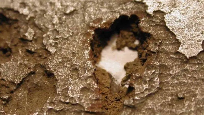 The results of the work of Sulphate Reducing Bacteria can be dramatic