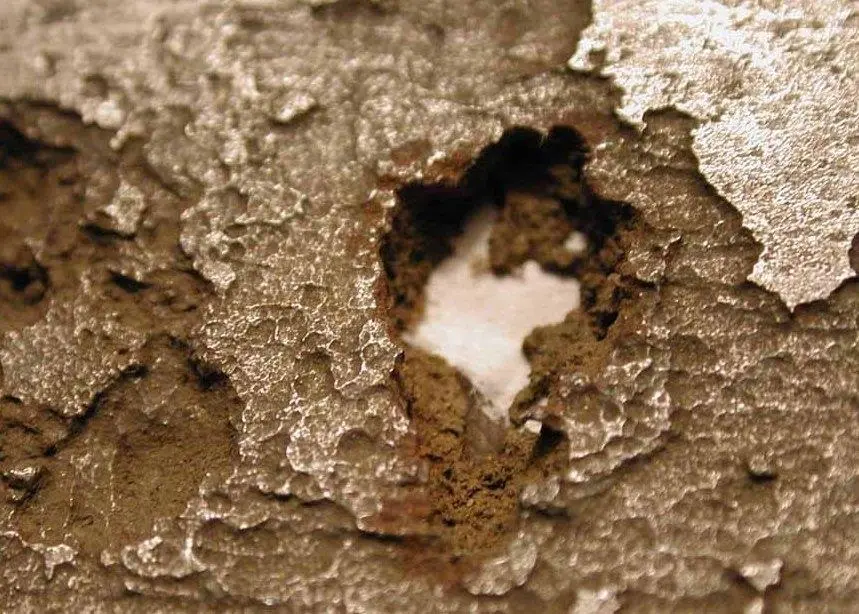 The results of the work of Sulphate Reducing Bacteria can be dramatic