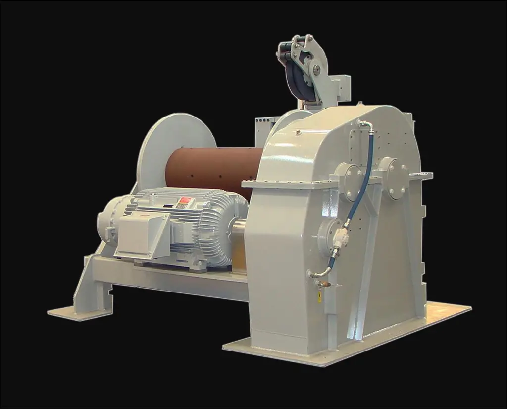 The CAST6 winch has a capacity for 10,000m of deepsea cable
