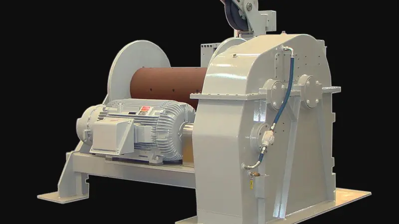 The CAST6 winch has a capacity for 10,000m of deepsea cable