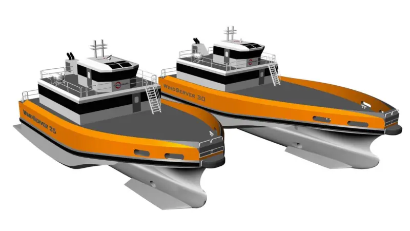 The WindServer 25 and 30. Image courtesy of Fjellstrand AS