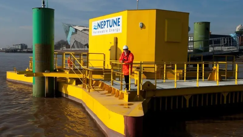 Neptune Renewable Energy’s data analyst Matthew Dowley on Neptune’s Proteus tidal stream energy demonstrator.