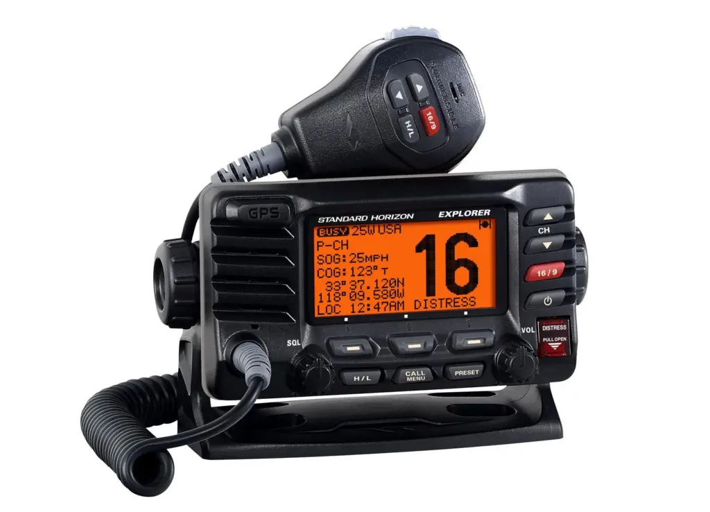 The embedded GPS allows a variety of useful functions, such as the ability to save up to 100 waypoints