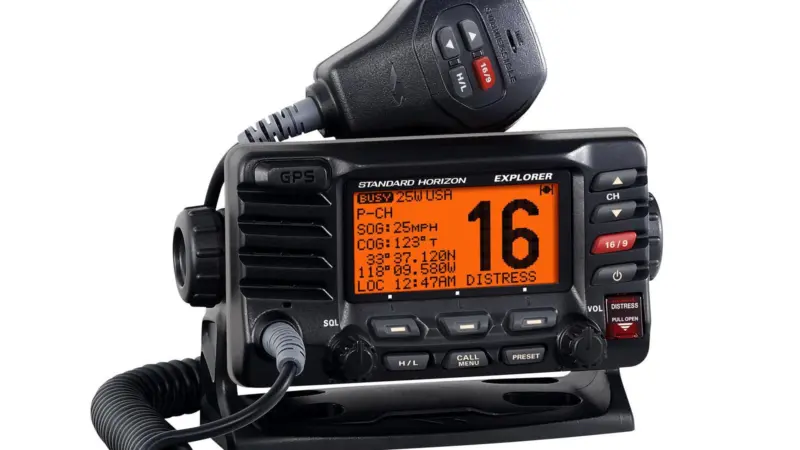The embedded GPS allows a variety of useful functions, such as the ability to save up to 100 waypoints