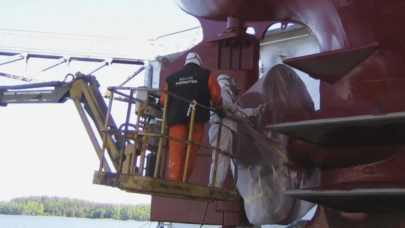 If a rudder is not given the proper protection against cavitation and the resulting erosion and corrosion damage, the financial consequences can be substantial for the owner
