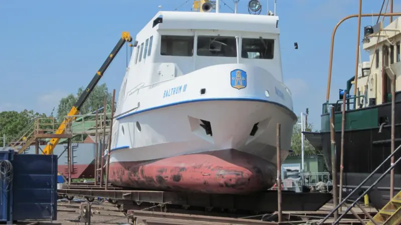 Baltrum 111 has been re-engined as part of a major conversion