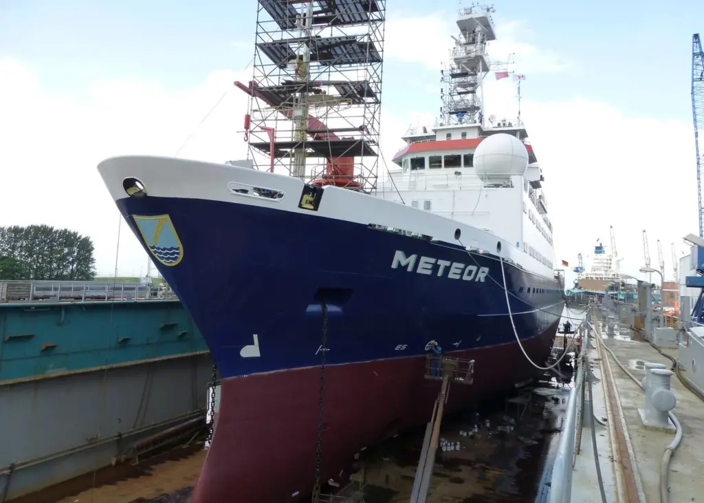 Germany is investing to maintain Meteor despite the vessel’s pending replacement in 2020