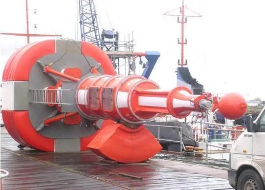 Corilla Marine’s 4m by 4m buoy has an overall height of 14m and a focal plane of 7m