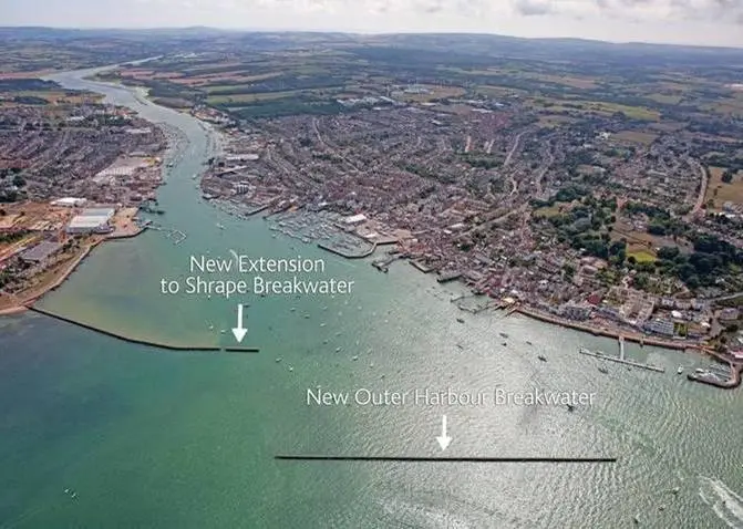 The Cowes breakwater project needs public support Photo: Cowes Harbour Commission