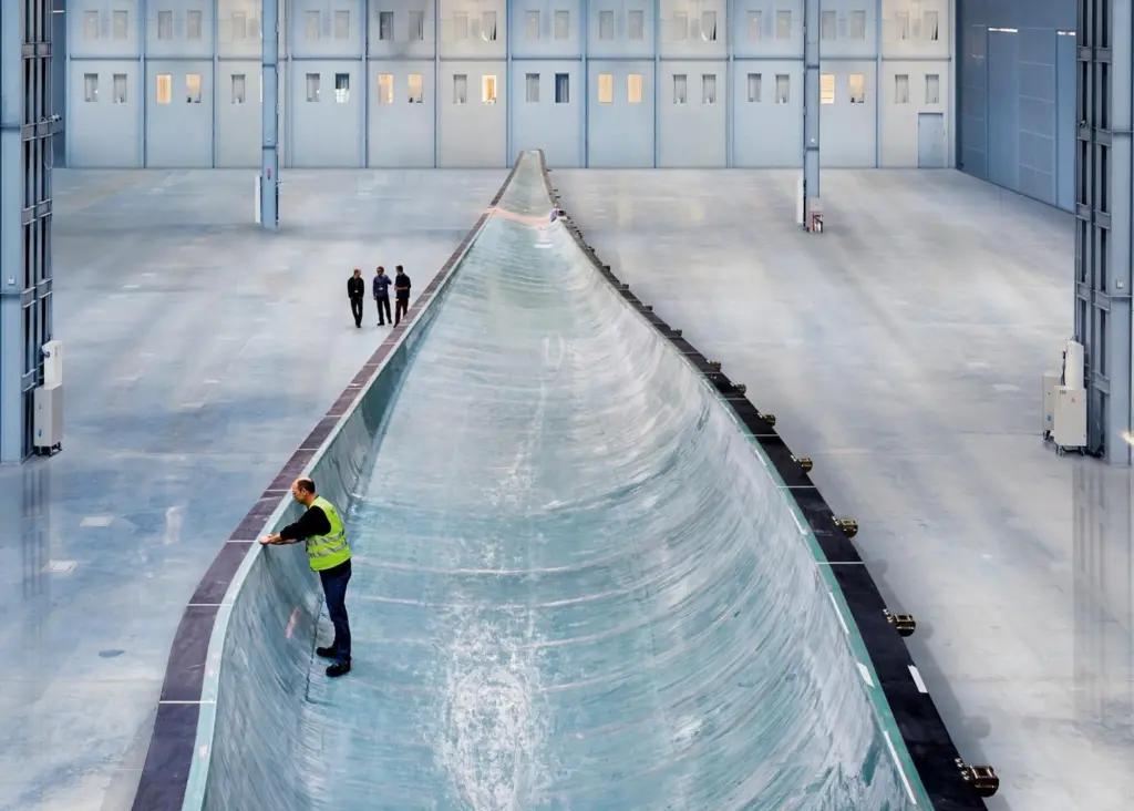 Siemens’ B75 wind turbine rotor blade is the world’s largest fibreglass component cast in one piece