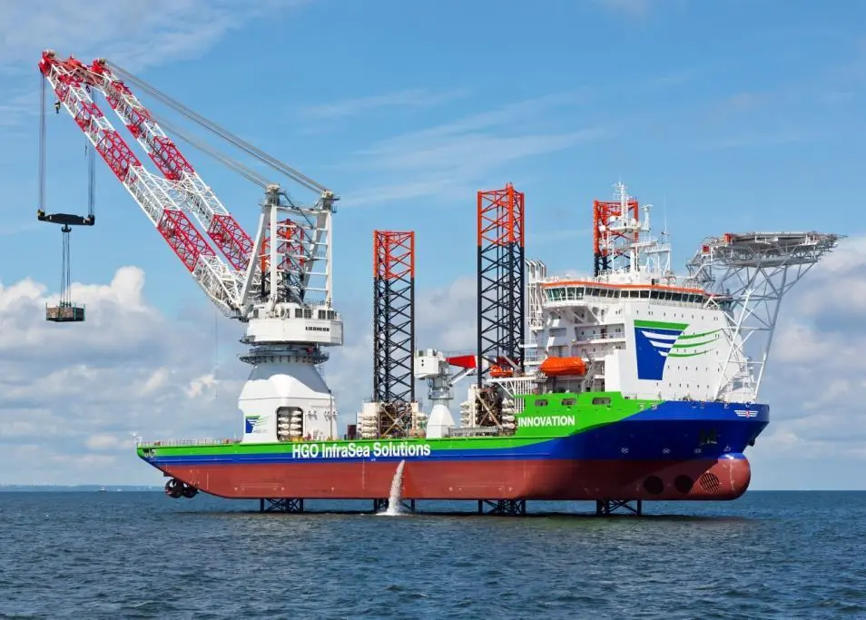 The 'Innovation', an innovative jack-up vessel