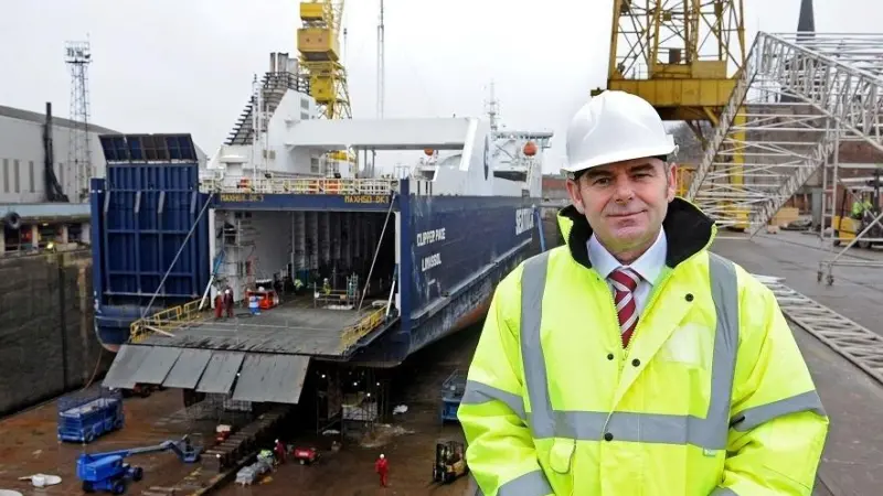 Cammell Laird chief executive, John Syvret