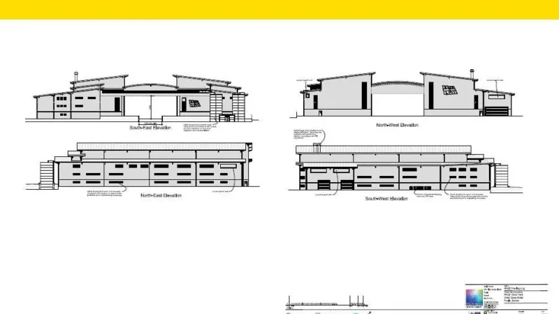 The design plans have been submitted to the Borough of Poole