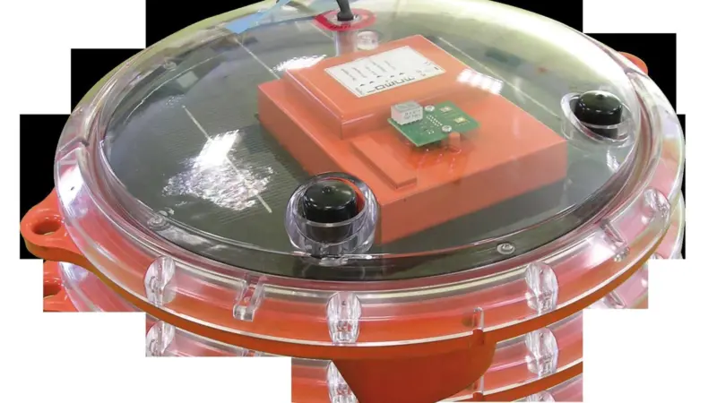 The Oceania Marine Tracking Buoy System can determine the exact position of mobile objects and track them