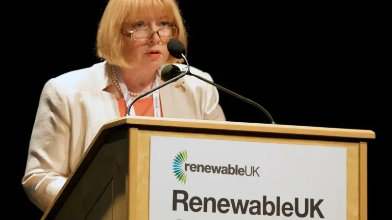 RenewableUK CEO Maria McCaffery addresses last year’s event