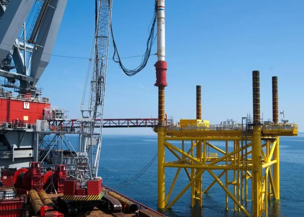 The IHC S-2500 piling hammer is being built for Seaway