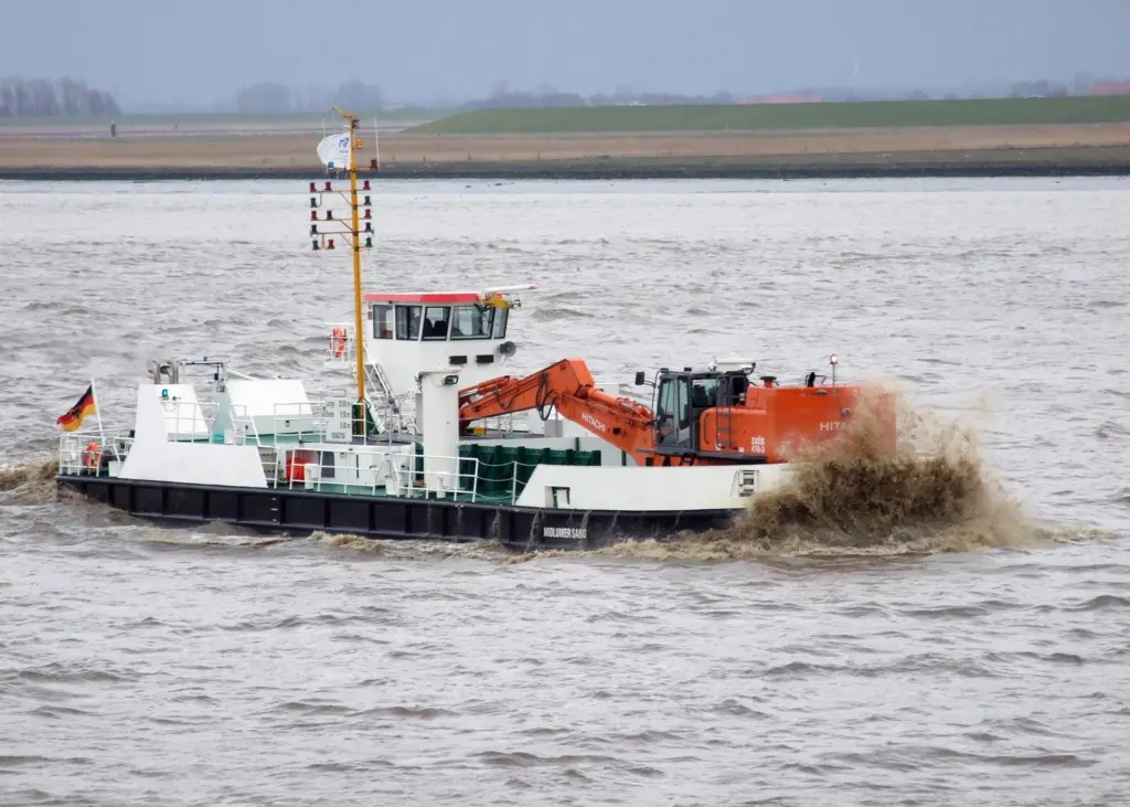 Midlumer Sand is now working with the Waterway and Shipping Authority (WSA) in Emden