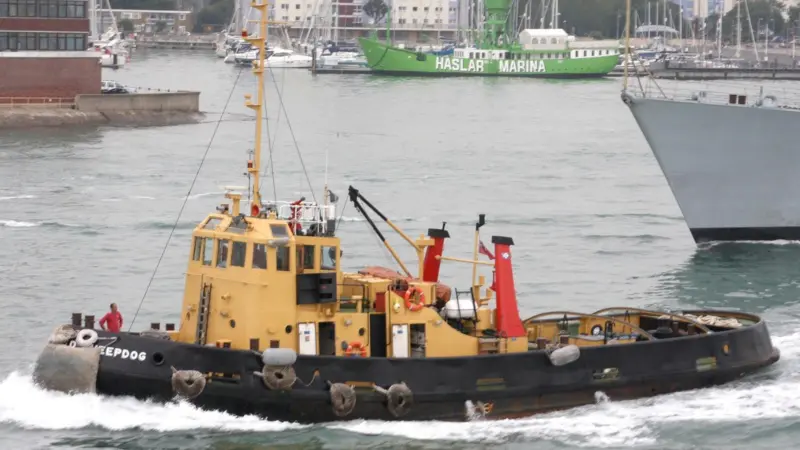 Sheepdog is one of the last ‘Dog’ class tugs to leave naval service