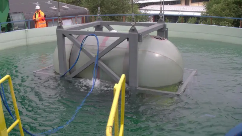 The first prototype has been trialled successfully at the National Hyperbaric Centre in Aberdeen