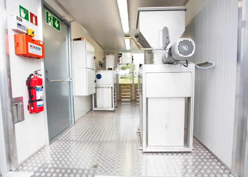 Customers are given the opportunity to design their own modular MORTIM container to suit specific vessel requirements