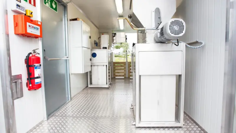 Customers are given the opportunity to design their own modular MORTIM container to suit specific vessel requirements