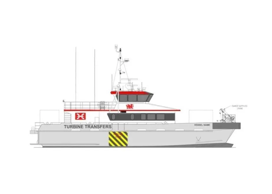 Austal’s 'Wind Express 27' wind farm support cat