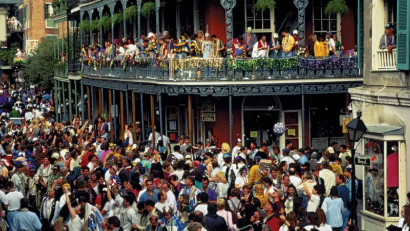 Famous for its Mardi Gras, New Orleans is a great city to visit at any time of the year
