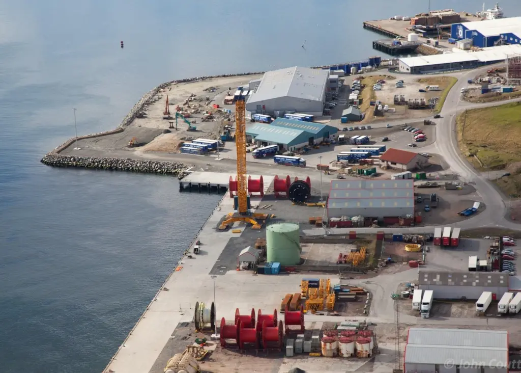 Tulloch Developments is constructing the 75m quay extension