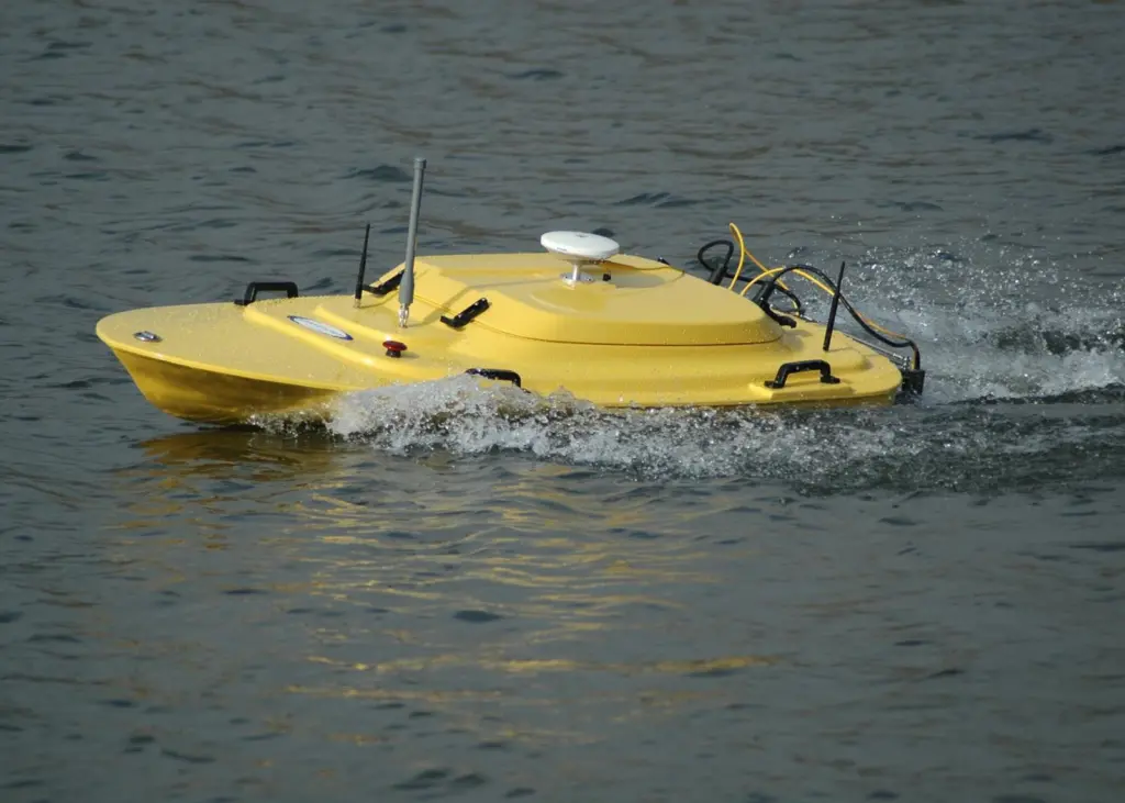 The Z-Boat 1800 portable remotely operated survey boat