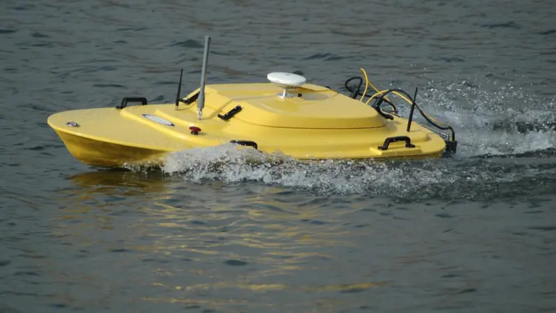 The Z-Boat 1800 portable remotely operated survey boat