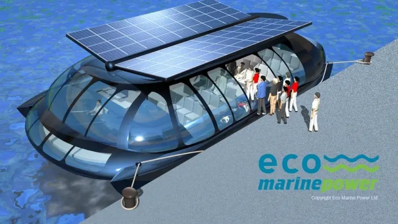 EMP’s Medaka eco-solar ferry design