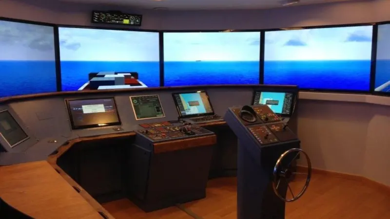 The Transas Full Mission Bridge Simulator NTPRO 5000