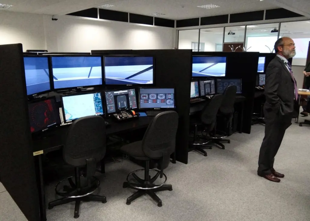 The Nautis desktop trainer at ECDIS Ltd