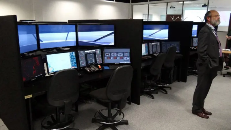 The Nautis desktop trainer at ECDIS Ltd