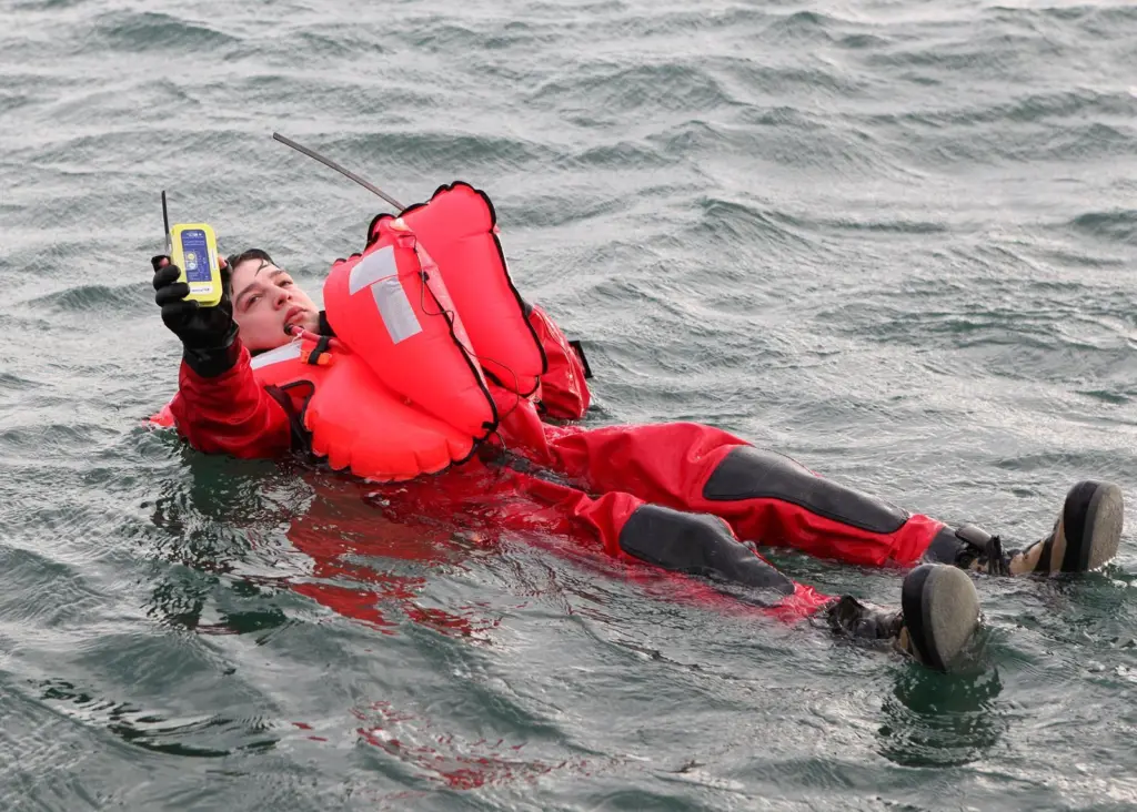 The new iPIRB system identifies the precise location of marine casualties
