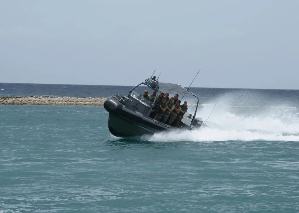 MST is planning to display a 12m Fast Raiding, Interception and Special Forces Craft