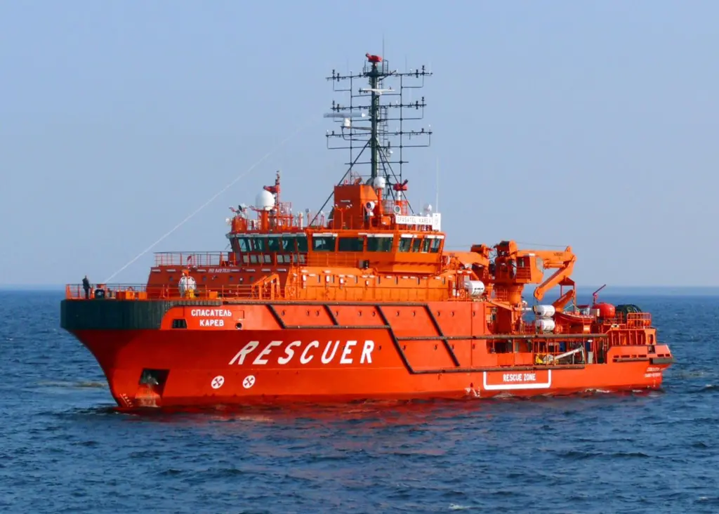 Spasatel Karev is one of three new rescue vessels to be built in Russia