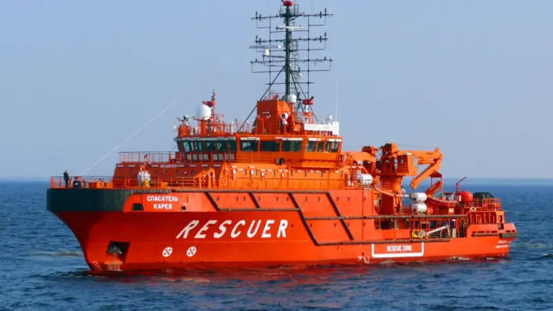 Spasatel Karev is one of three new rescue vessels to be built in Russia