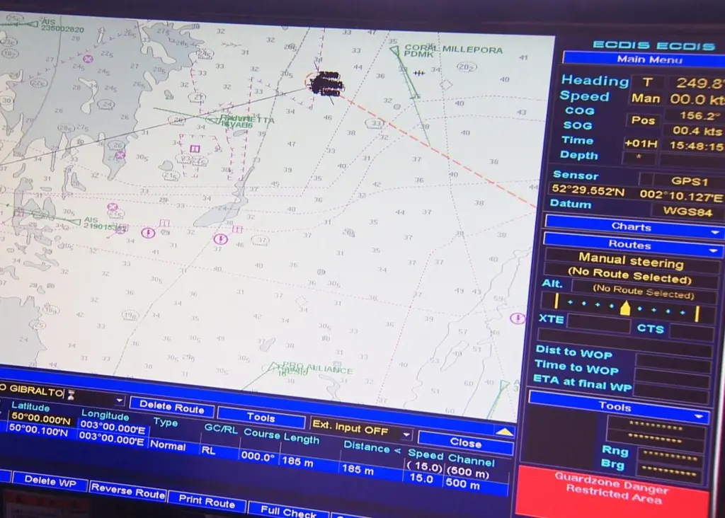 The ECDIS training course is intended for deck officers