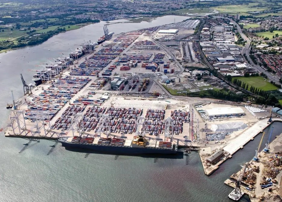 An artist’s impression of the redeveloped container berths 201 and 2012 at ABP’s Port of Southampton