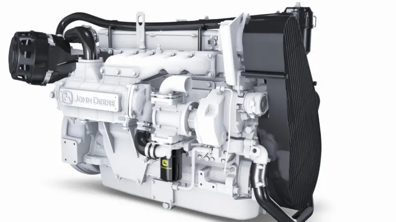 The PowerTech 6068SFM85 engine will feature high pressure common rail fuel systems, four valves per cylinder and low temperature aftercoolers